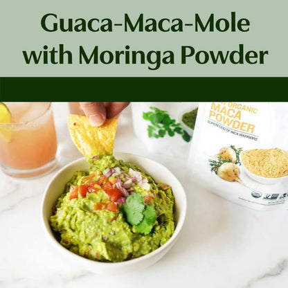 Sunfood Superfoods Raw Maca Root Organic Superfood Powder with Vitamin B1, 8 Oz