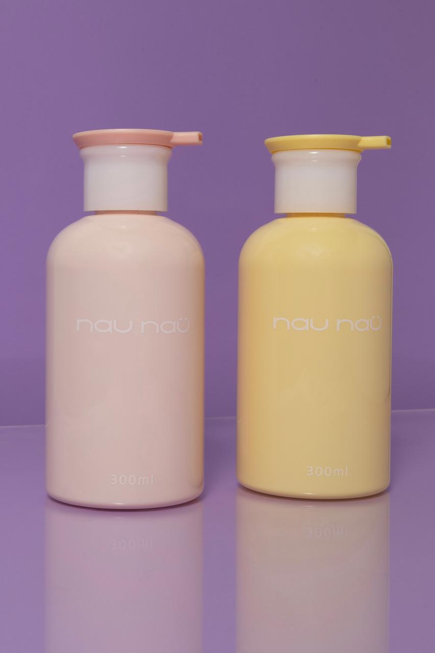 Nau Nau® Strength & Repair Hair Care Set – Vegan Shampoo + Deep Repair Conditioner – Shea Butter, Cacay Oil & Amino Acids – For Dry, Curly, or Damaged Hair – Sulfate-Free, Silicone-Free, Paraben-Free – 2 x 300 ml